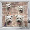 Lovely Glen of Imaal Terrier Print Shower Curtains-Free Shipping