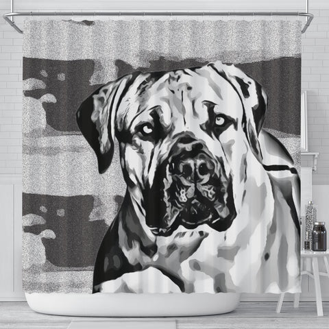 South African Mastiff (Boerboel) Dog Print Shower Curtain-Free Shipping