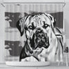 South African Mastiff (Boerboel) Dog Print Shower Curtain-Free Shipping