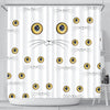 Cute Cats Eyes Print Shower Curtain-Free Shipping