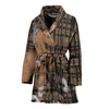 American Quarter Horse Print Women's Bath Robe-Free Shipping