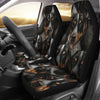 Bluetick Coonhound Dog In Lots Print Car Seat Covers-Free Shipping