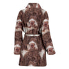 Lagotto Romagnolo Dog Print Women's Bath Robe-Free Shipping
