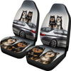 Finnish Lapphund Dog Print Car Seat Covers- Free Shipping