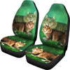 Lovely American Bobtail Cat Print Car Seat Covers- Free Shipping