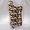 Cute Cats Print Hooded Blanket