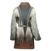 Andalusian Horse Art Print Women's Bath Robe-Free Shipping