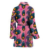 Acanthurus Achilles Fish Print Women's Bath Robe-Free Shipping