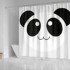 Cute Panda Bear Art Print Shower Curtains-Free Shipping