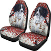 English Springer Spaniel Print Car Seat Covers-Free Shipping
