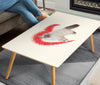 Birman Cat Print Rectangular Coffee Table