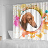 Azawakh Dog Print Shower Curtain-Free Shipping