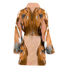 Amazing Quarter Horse Print Women's Bath Robe-Free Shipping