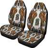 Saint Bernard Dog Patterns Print Car Seat Covers-Free Shipping