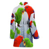 Ecletus Parrot Print Women's Bath Robe-Free Shipping