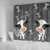 Cute Cow Print Shower Curtain-Free Shipping