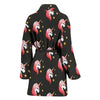 Unicorn Patterns Print Women's Bath Robe-Free Shipping