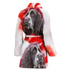 English Springer Spaniel On White Print Women's Bath Robe-Free Shipping