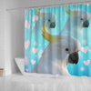 Cockatoo Parrot Print Shower Curtain-Free Shipping