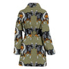 Amazing Rough Collie Dog Pattern Print Women's Bath Robe-Free Shipping