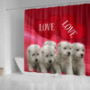 Central Asian Shepherd Dog Print Shower Curtain-Free Shipping