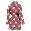 Lowchen Dog Pattern Print Women's Bath Robe-Free Shipping
