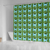 Golden Retriever Dog Pattern Print Shower Curtain-Free Shipping