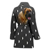South African Boerboel Dog Print Women's Bath Robe-Free Shipping