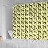 Chinese Crested Dog Pattern Print Shower Curtains-Free Shipping