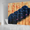 Newfoundland Dog Art Print Shower Curtains-Free Shipping