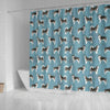 Alaskan Malamute Dog Pattern Print Shower Curtains-Free Shipping