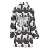 Boerboel Dog Pattern Print Women's Bath Robe-Free Shipping