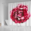 Rose Watercolor Art Print Shower Curtains-Free Shipping