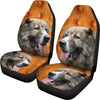 Caucasian Shepherd Dog Print Car Seat Covers-Free Shipping