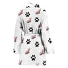 Sphynx Cat Patterns Print Women's Bath Robe-Free Shipping