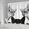 Cute Cats Print Shower Curtain-Free Shipping