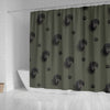Curly-coated retriever Print Shower Curtain-Free Shipping