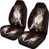 Staffordshire Bull Terrier Print Car Seat Covers-Free Shipping