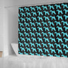 Lakeland Terrier Dog Pattern Print Shower Curtains-Free Shipping