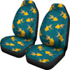Gold Fish Pattern Print Car Seat Covers-Free Shipping