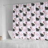 Cute Birds Print Shower Curtain-Free Shipping