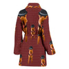 Welsh Terrier Dog Print Women's Bath Robe-Free Shipping