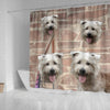 Lovely Glen of Imaal Terrier Print Shower Curtains-Free Shipping