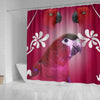 Mini-macaw Parrot Print Shower Curtain-Free Shipping