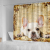 Amazing French Bulldog Print Shower Curtains-Free Shipping