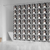 Greater Swiss Mountain Dog Pattern Print Shower Curtains-Free Shipping