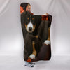 Entlebucher Mountain Dog Print Hooded Blanket