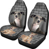 Italian Greyhound Print Car Seat Covers- Free Shipping