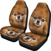 Pomeranian Dog Print Car Seat Covers-Free Shipping
