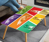 Borzoi Dog Print Rectangular Coffee Table